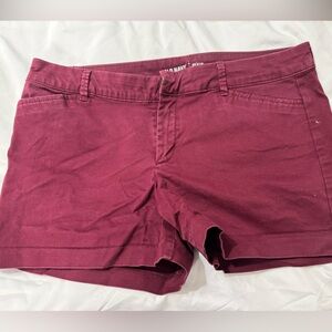 Old Navy Women's Burgundy Shorts